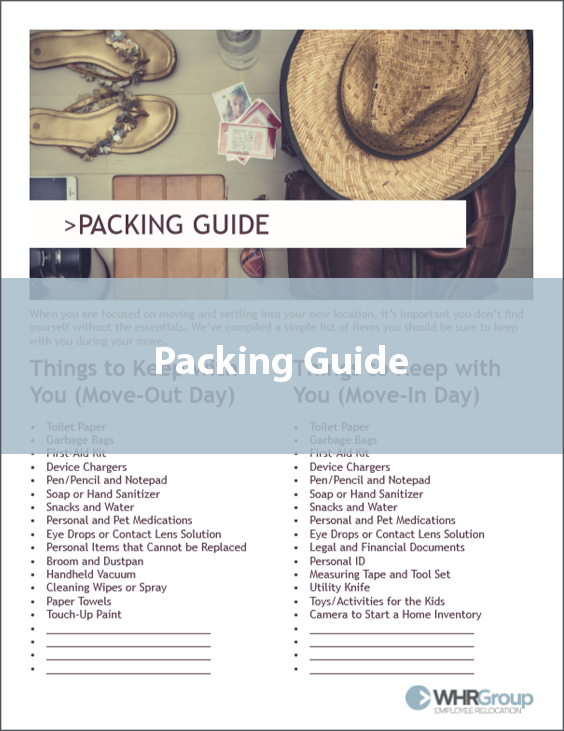 Sample Packing and Moving Guide
