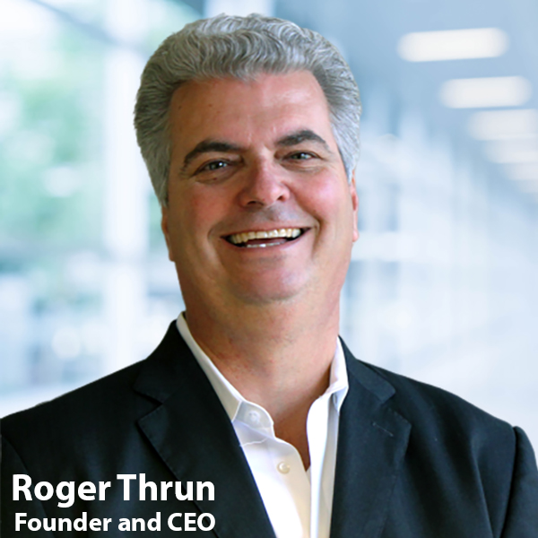 Professional headshot photo of Roger Thrun, CEO of WHR Global