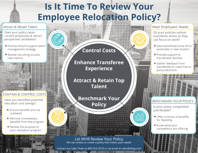 Revise su política de reubicación de empleados