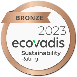 Bronze EcoVadis 2023 Sustainability Rating