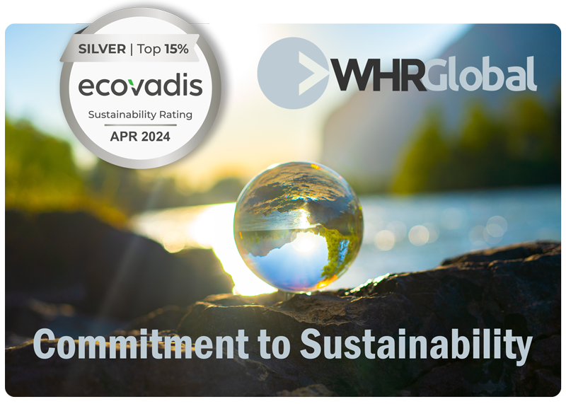 WHR Global Receives EcoVadis Silver Sustainability Rating