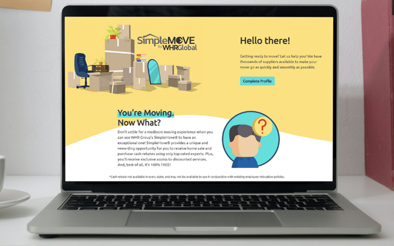 WHRグローバルチームによって開発されたSimpleMove®は、アメリカ全土の個人と組織の引越しを簡単にするために設計された、ユーザーフレンドリーな引越しプラットフォームです。