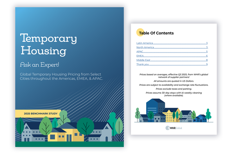 Temporary Housing Ask the Expert Benchmark 2025 Temporäre Unterbringung Fragen Sie den Experten Benchmark 2025